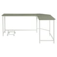 thumbnail image 2 of ACME Bambina Computer Desk in Grey and White, 2 of 5