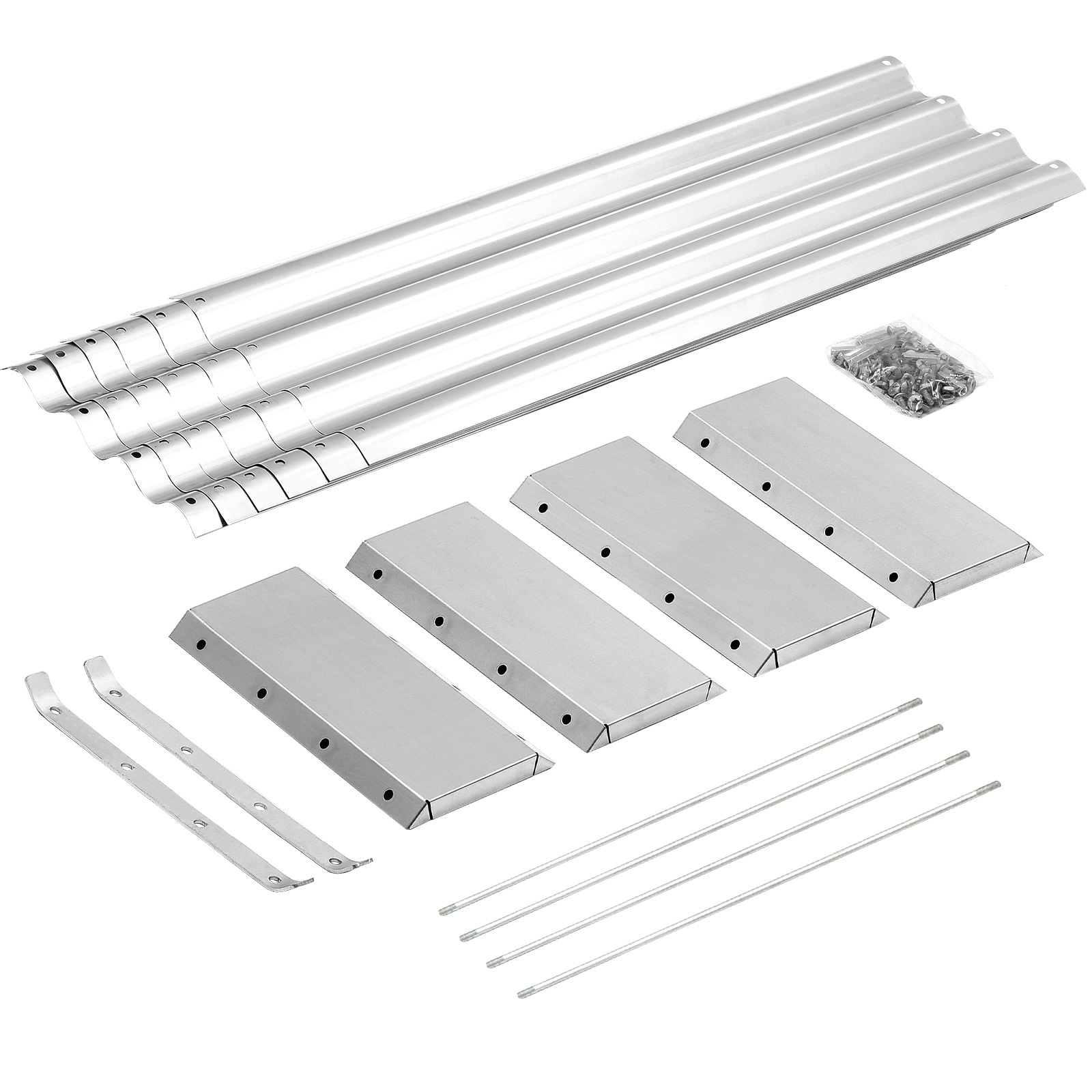 Land Guard 8x4x1ft Galvanized Steel Raised Garden Bed photo 5