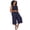 Navy, variant on Women's Plus Size Annabelle Sleeveless Jumpsuit