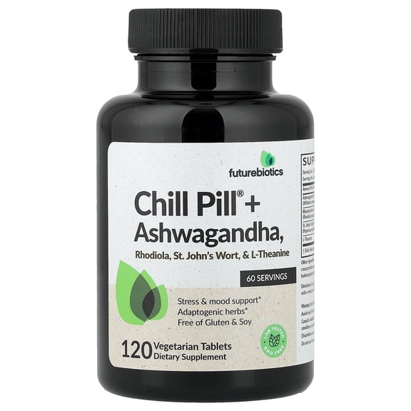 Futurebiotics Chill Pill®   Ashwagandha, 120 Vegetarian Tablets