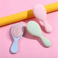 thumbnail image 5 of 3 uds cepillos para el cabello Mini cepillos desenredantes portátiles peines de masaje ovalados cepillos de paleta de pelo pequeños cepillos para el cabello para mujeres y niñas, 5 of 5
