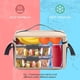 thumbnail image 5 of Fiudx Bolsa Térmica para Almuerzo, Diseño Reutilizable de Gran Capacidad, Correa de Hombro Ajustable, Mantiene La Comida Caliente y Fría, Perfecta para Picnics, Campamentos y Viajes, Disponible En Va, 5 of 6