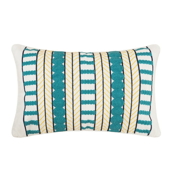 Marti Lagoon Pillow Modern Boho Bohemian Decor Decoration Throw Pillow For Couch Chair Living Room Bedroom