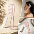 thumbnail image 2 of Wide-Tooth Scalp Massage Comb,Transparent Hair Oil Applicator with Roller Balls,Hair Growth Serum Dispenser for Scalp Care,Follicle Massage and Hair Treatment,, 2 of 9