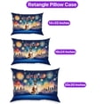thumbnail image 3 of Happy New Year with Boxer Fireworks Holiday Xmas Winter 2025 Pillowcase Double Sided Boxers Dog Lover Gifts Idea Pillow Case Covers - 00025, 3 of 3