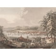 thumbnail image 3 of Georg Haas 14x11 Black Modern Framed Museum Art Print Titled - View of the City of Kristiania (1790 - 1817), 3 of 5
