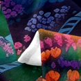 thumbnail image 4 of Erosebridal Romantic Beach Flannel Blanket, Colorful Flower Sherpa Throw, Marine Lighthouse Decor, 4 of 7