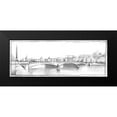 thumbnail image 2 of Harper, Ethan 14x8 Black Modern Framed Museum Art Print Titled - Pont du Carroussel, 2 of 5
