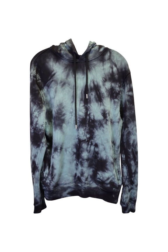 Pre-Owned dries van noten Green Tie dye hoodie