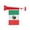 E, variant on Adjustable 2-in-1 Cheering Horn with Country Flag, Loud Stadium Noise Maker with Telescopic Pole, Fan Accessory for Sports Events, Parades, Tailgates and Watch Parties, By Harlik