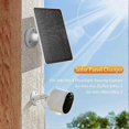 thumbnail image 2 of Solar Panel for Arlo Pro 4/Ultra 2/Pro 3/Ultra/Pro 5S Security Camera Charging Panel - Black (FMY) Multicolor Multicolor White, 2 of 5