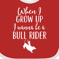 thumbnail image 4 of Inktastic Future Bull Rider Rodeo Boys Baby Bib, 4 of 4