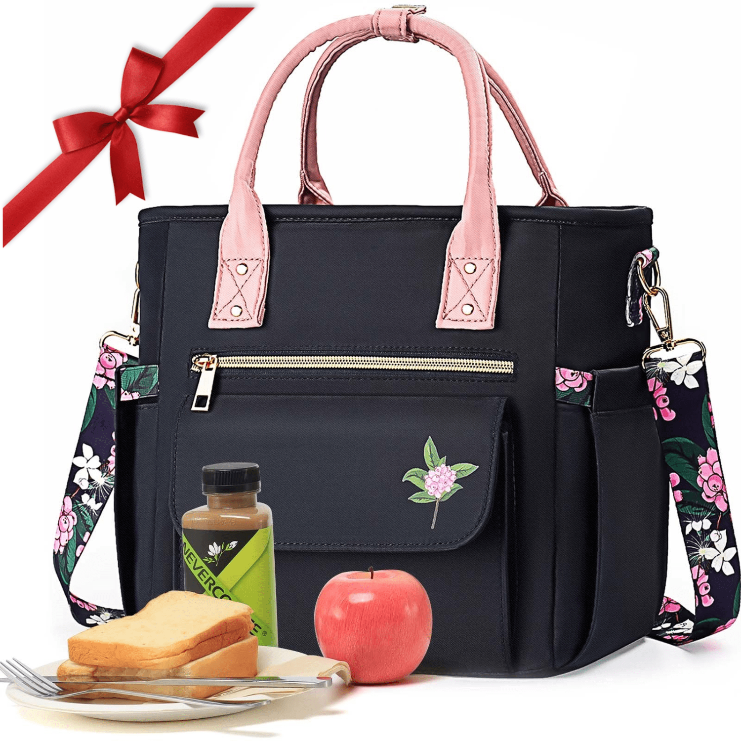 The Pioneer Woman Insulated Lunch Kit Set with Extra Bag Ice Pack