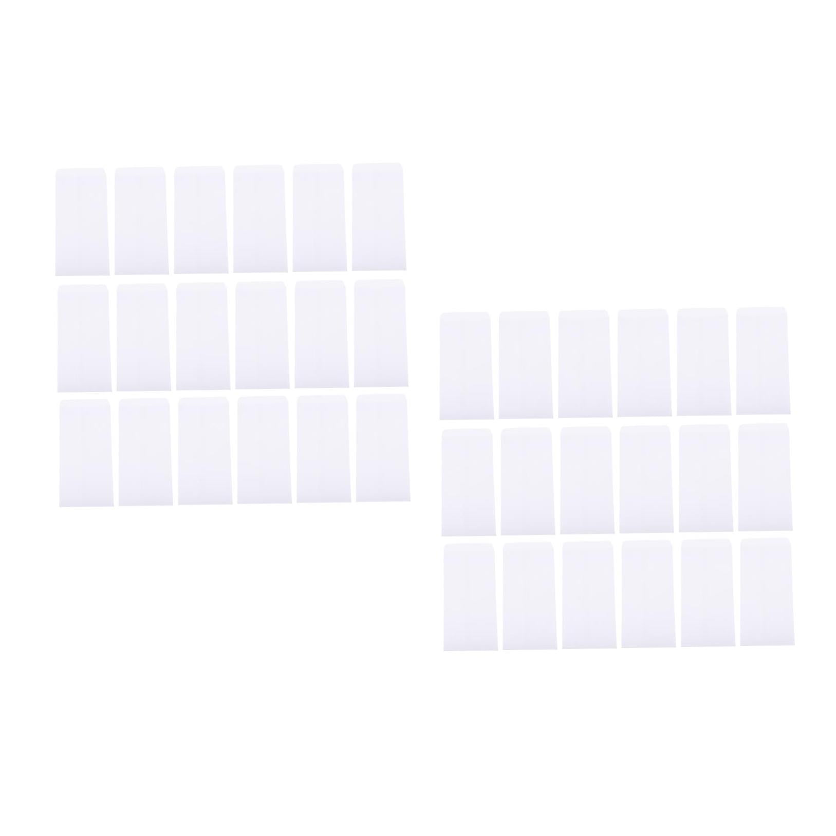 TAILTOSS  White Paper Cash Envelopes Self-Seal for Home and Office 200Pcs