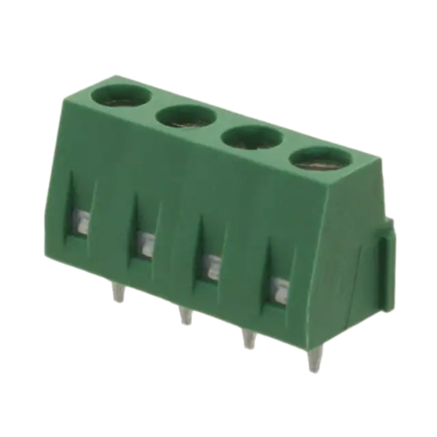 282834-5 Connector Terminal Block Horizontal 5 Position 2.54mm PCB