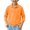 Orange, variant on KyCheLot Kids 3/4 Sleeve T-Shirts Lapel Collar Solid Color Button Tops Breathable Hiking Workout T-Shirts