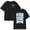Black, variant on Girls “Let Me Tell You About My Jesus” Christian T-Shirt, Coquette Bow Crewneck Tee for Teens Navy 120