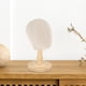 thumbnail image 5 of Perchero de madera con forma de cabeza de maniquí para niños, expositor multiusos independiente Marrón claro, 5 of 9