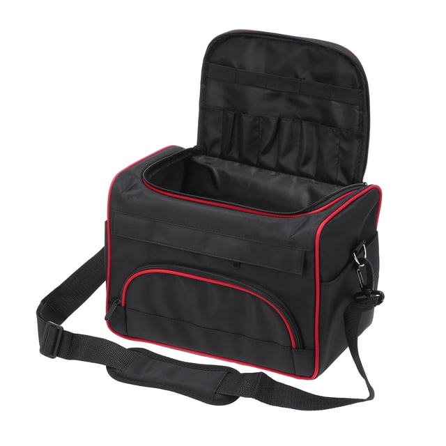 Sac à Ciseaux pour Cheveux Sac à Main de Salon de Coiffure Sac de Rangement pour Maquillage Voyage