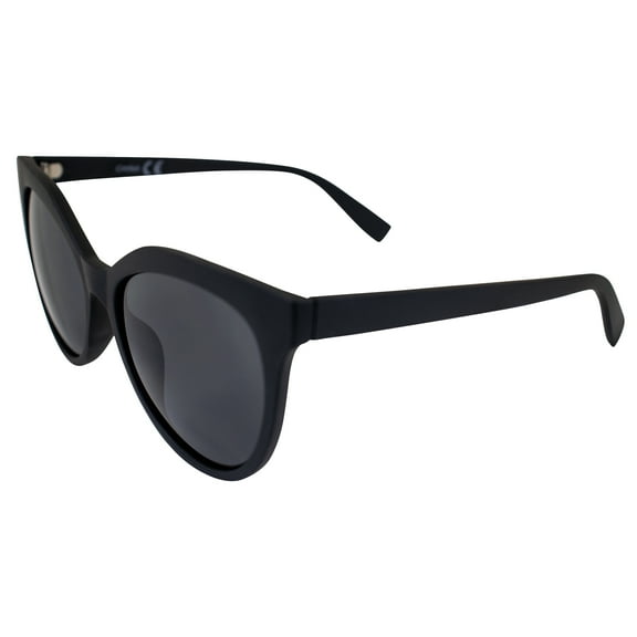 AlterImage Kat Fashion Retro Sunglasses for Women Cat Eye Black Frame w/ Smoke Lenses