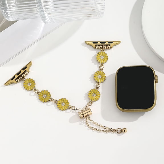 Lucky Clover Band Compatible for Apple Watch Bands for Women 40mm 41mm 42mm 44mm 45mm 46mm 49mm 38mm, Adjustable Bracelet, Dressy Jewelry Metal Strap iWatch Series 11 10 9 8 7 6 5 4 3 SE Ultra