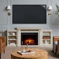 thumbnail image 2 of Real Flame Tracey 84" Grand Electric Fireplace TV Stand in Distressed White, 2 of 9