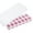 Pink, variant on 1 PCS Ice Tray for Freezer - 14 Cubes, Easy to Release Silicone Ice Trays with Lids, Reusable Ice Tray, Stackable for Drinks and Ice Coffee, Summer Home Bar Accessories & Party Supplies (Pink)