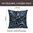 thumbnail image 2 of LALILO Throw Pillow Covers Luxury With Damask Damask Floral Repeat Rose Cushion Cover 18" x 18", 2 Pack, 2 of 6