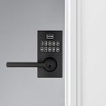 thumbnail image 2 of Smartcode Electronic Deadbolt - Matte Black, Keyless Entry + Keypad with Lever + SmartKey Technology, 2 of 10