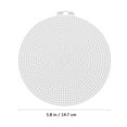 thumbnail image 2 of Nestingho 10Ud Plastic Mesh Sheet Redondo Para Proyectos De Crochet Y Bordado, 2 of 6