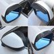 thumbnail image 3 of 2PCS Car Rearview Mirror Rain Eyebrow Visor Carbon Fiber Car Rearview Side Snow Sun Visor Rain Cover Car Mirror Accessories, 3 of 5