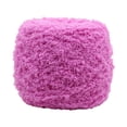 thumbnail image 2 of Hilo de terciopelo coral suave, hilo voluminoso, hilo cómodo y cálido, grueso para tejer y Rosa, 2 of 9