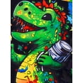 thumbnail image 6 of QEFJNO 3-12Y Kids Boys Pajamas Set 2 PCS Short Sleeve Top and Shorts Pants for Toddler Boys Dinosaur Pjs Summer, 6 of 12