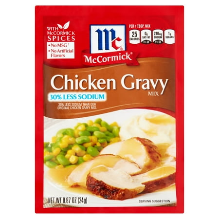 McCormick Chicken Gravy Mix, 0.87 oz