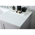 thumbnail image 4 of Elegant Decor Theo 60" Zinc Alloy MDF Single Bathroom Vanity in Gray, 4 of 8