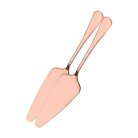

didaw 2Pcs Cake Shovels Anti-rust Portable Lightweight Cake Server Pastry Butter Divider Pizza Cheese Spatulas for Kitchen