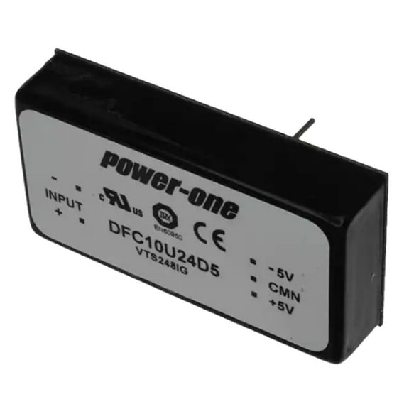 DFC10U24D5 Isolated Module DC DC Converter 2 Output 5V -5V - 850mA, 850mA 9V - 36V Input