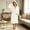 c01Beige, variant on JGGSPWM Robes for Women Fluffy Fuzzy Short Robe Waist Tie Bathrobe with Pockets Plush Fleece Cozy Warm Sleepwear Homewear Yellow L