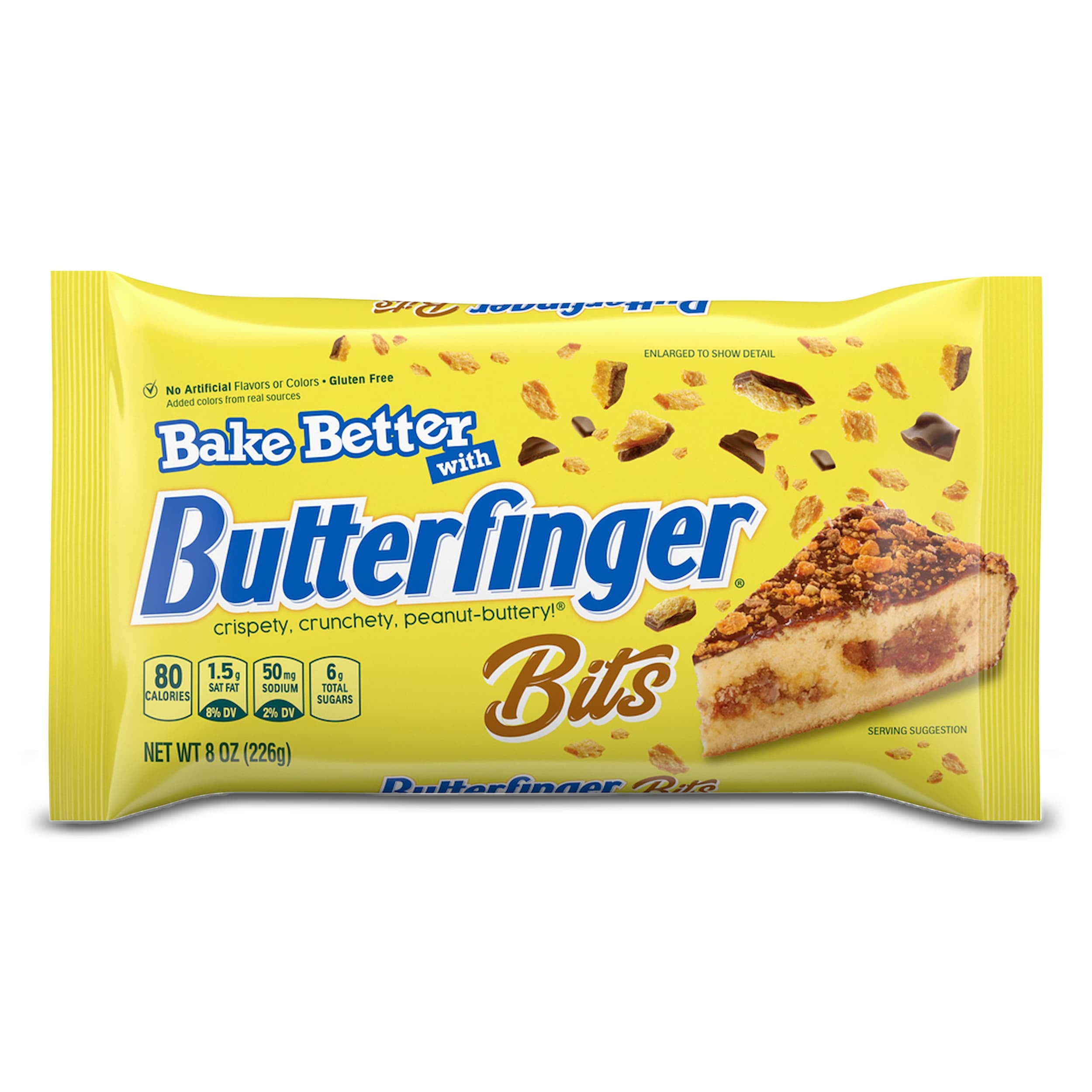 Butterfinger, Chocolatey, Peanut-Buttery, Baking Bits for Recipes, Perfect for Easter Baking, 8 oz
