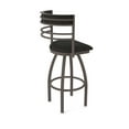 thumbnail image 2 of 860 Hunter 36" Swivel Bar Stool with Bronze Finish and Canter Espresso Seat and Back, 2 of 5