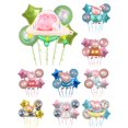 thumbnail image 2 of Película de aluminio de dibujos animados de Peppa para niños, decoración de fiesta de cumpleaños, globo de bebé Piggy George, decoración de fondo para banquete, suministros, 2 of 2