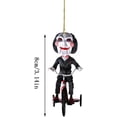 thumbnail image 3 of Adornos para árbol de películas de terror, adornos colgantes creativos de terror para Halloween, adornos colgantes de terror para coche, mini adornos para árbol de Halloween, adornos navideños para de, 3 of 3