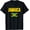Black, variant on Retro Jamaica Flag Graphic Tee Shirt - Caribbean Heritage Pride Souvenir - Unisex Soft Cotton Short Sleeve Black Top