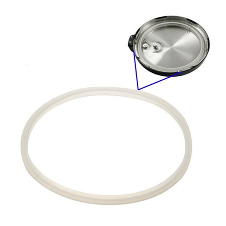 Replacement Silicone Rubber Clear Gasket Home Pressure Cooker Seal .