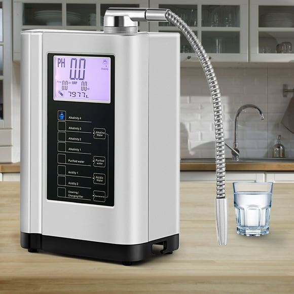 BENTISM Water Ionizer Machine Alkaline Acid Water Purifier PH3.5-10.5 w/ 3.8" LCD
