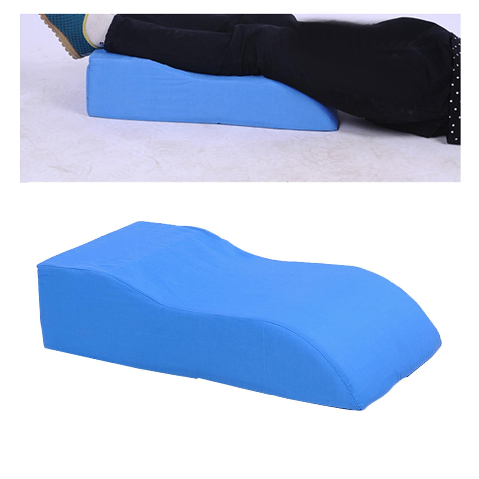 Wswqop Foam Leg Elevator Cushion Elevate Feet Protector Legs Bolster Elevator Knee Pain Blue