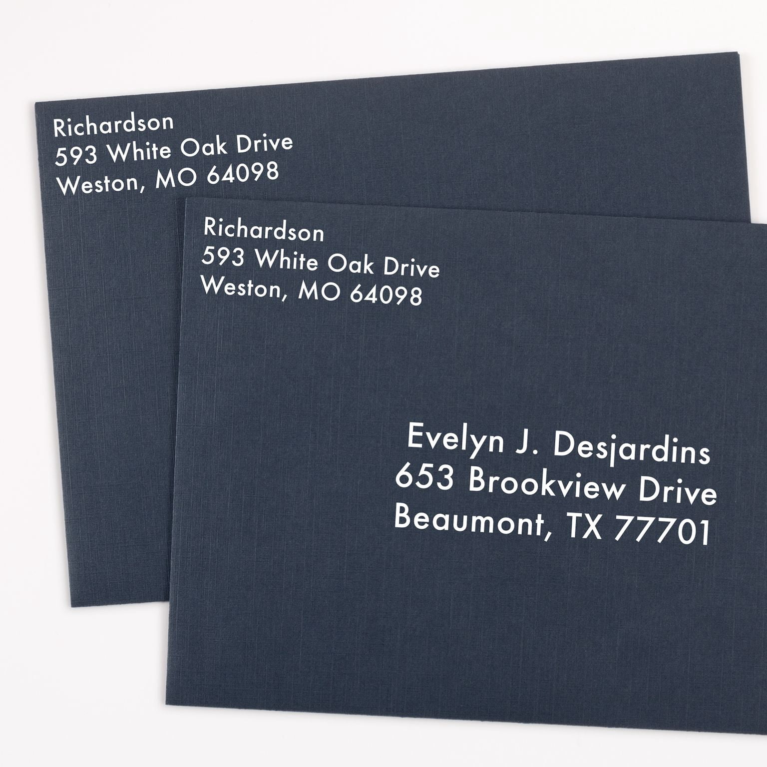 LUXPaper A7 Invitation Envelopes, 5 1/4 x 7 1/4, Nautical Blue Linen, 1000/Pack