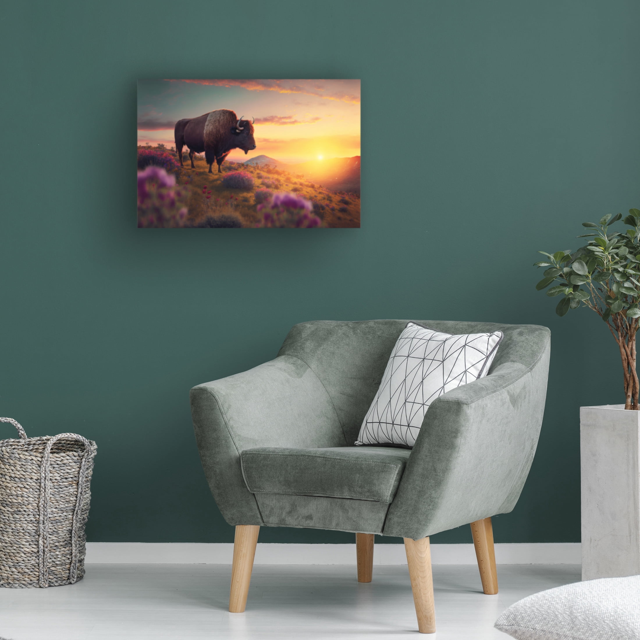 Canvas Wall Art - Ray Heere 'North American Wildlife 59' Wall Art for Living Room, Bedroom, or Office Décor by Trademark Fine Art - 24 x 16 Inches