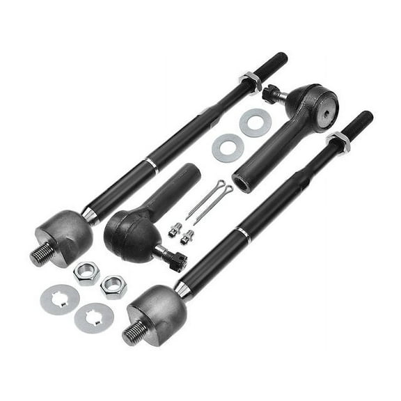 Front Tie Rod End Kit 4 - Compatible with 2006 - 2011 Chevy HHR 2007 2008 2009 2010