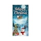 thumbnail image 2 of Decoraciones navideñas, Cubrepuertas navideño, Fondo navideño ideal para fiestas de Año Nuevo y decoración invernal. Medidas: 78,7 x 35,4 pulgadas. Cubrepuertas de poliéster., 2 of 6